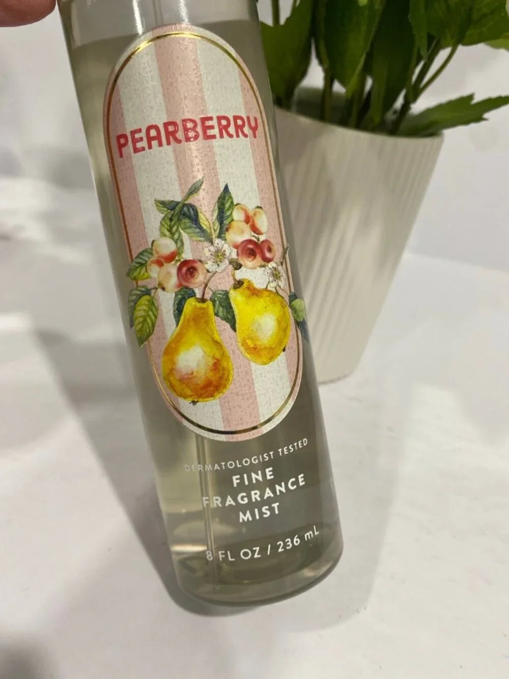 “Pearberry” Bath & Body Works NEW 3-Pc Full Size Set